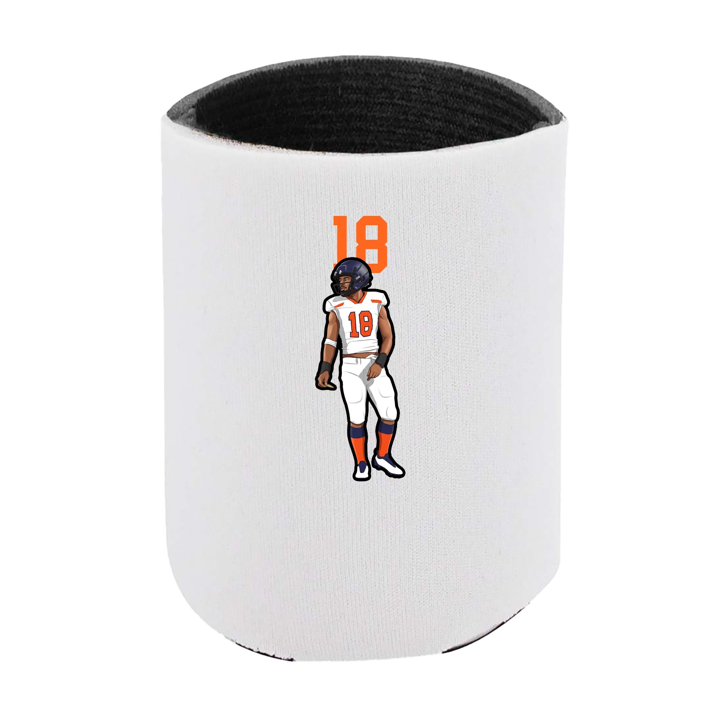 Can Holder — Number Top in White