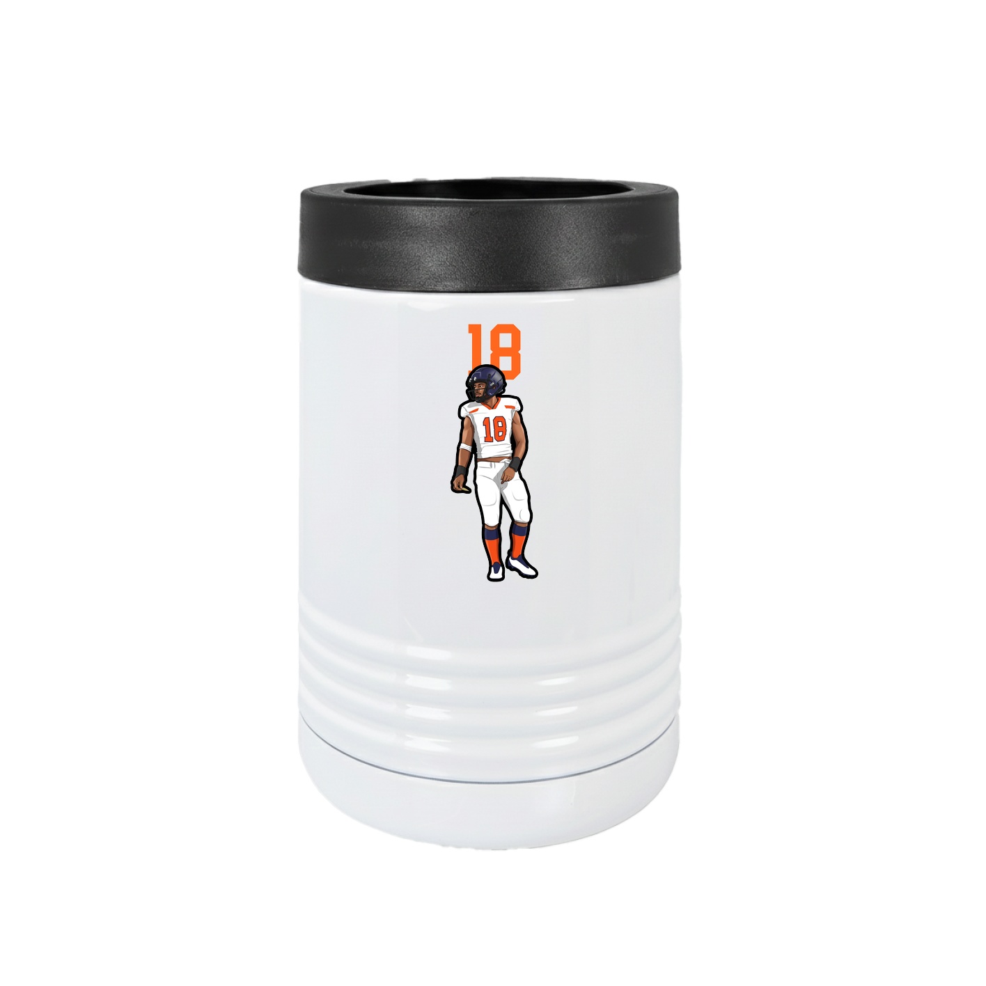 Beverage Holder — Number Top in White