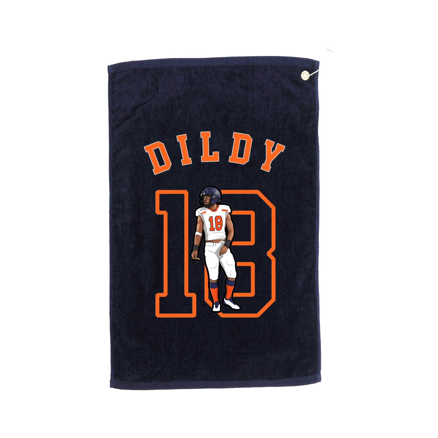 Golf Towel — Shirsey Arch in Navy