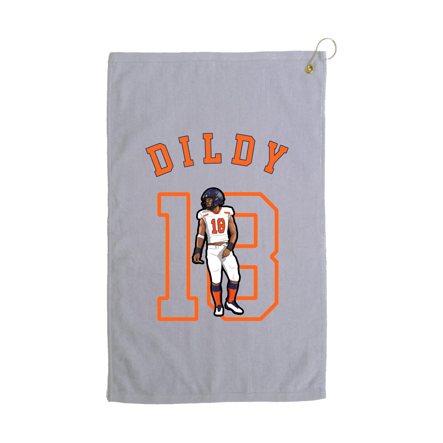 Golf Towel — Shirsey Arch in Grey