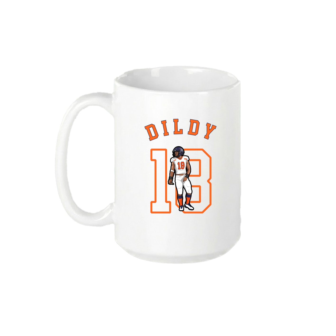 15oz Coffee Mug — Shirsey Arch in White