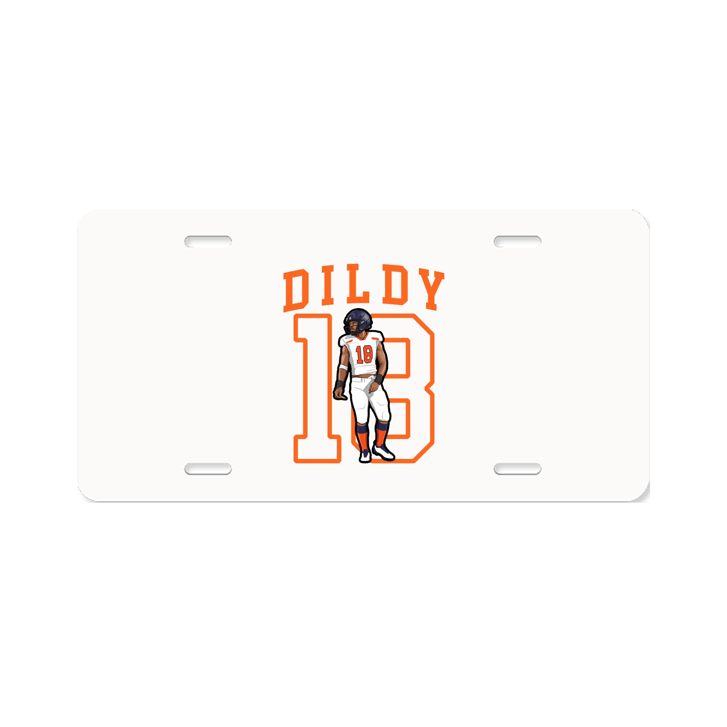 Aluminum License Plate