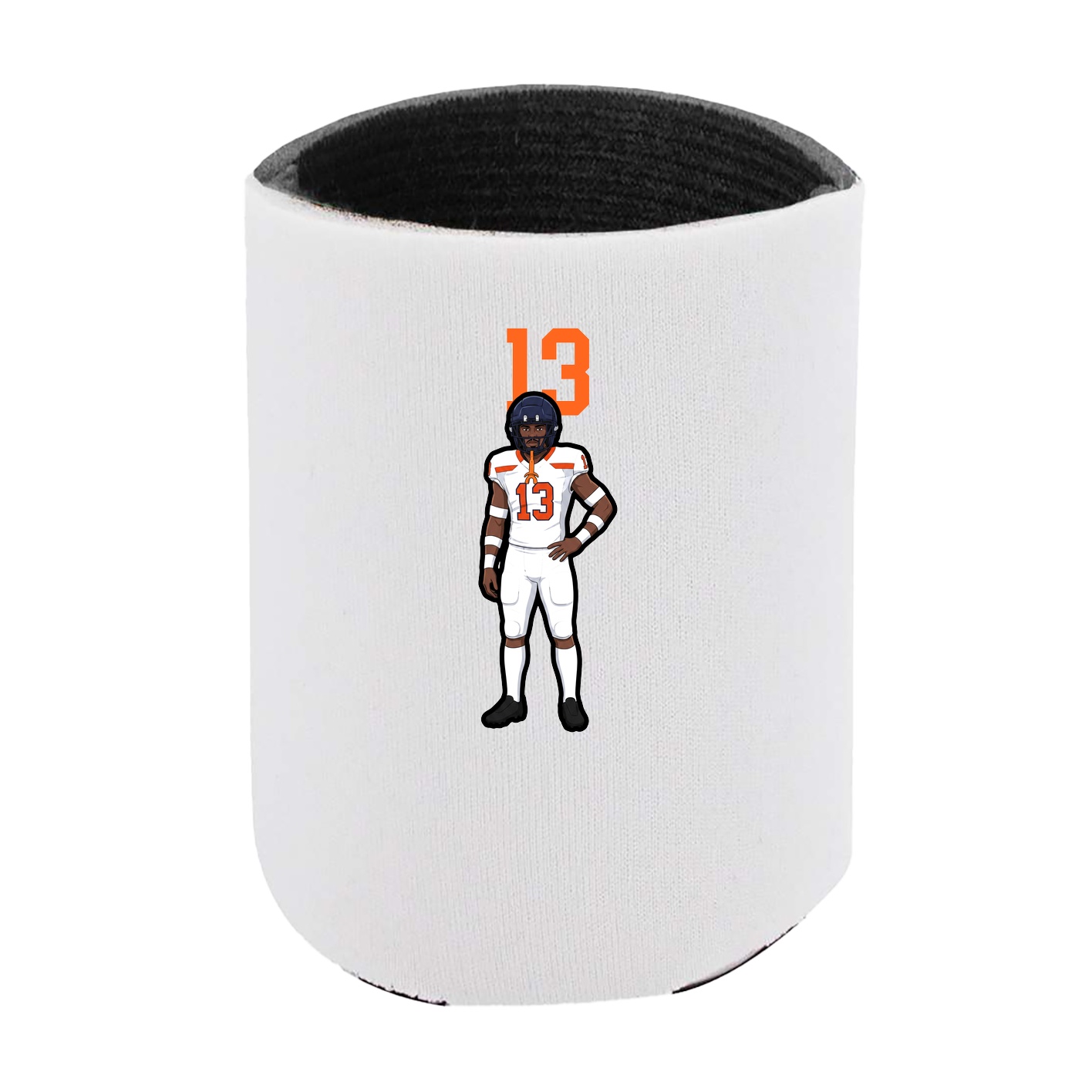 Can Holder — Number Top in White