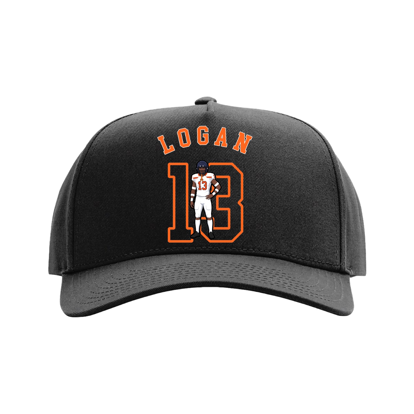 Full Fabric Five-Panel Champ Cap