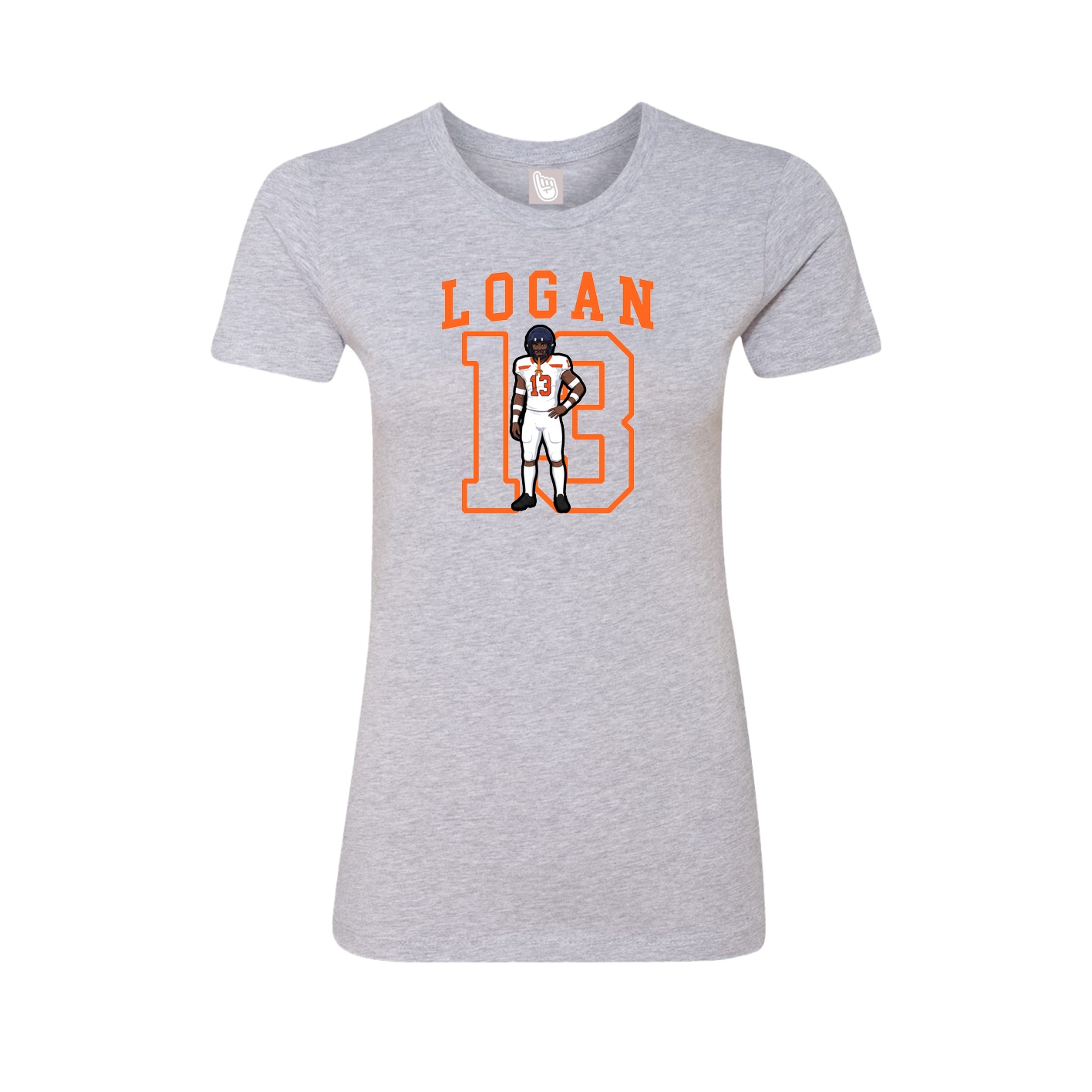 Fitted Women's Tee — Shirsey in Grey