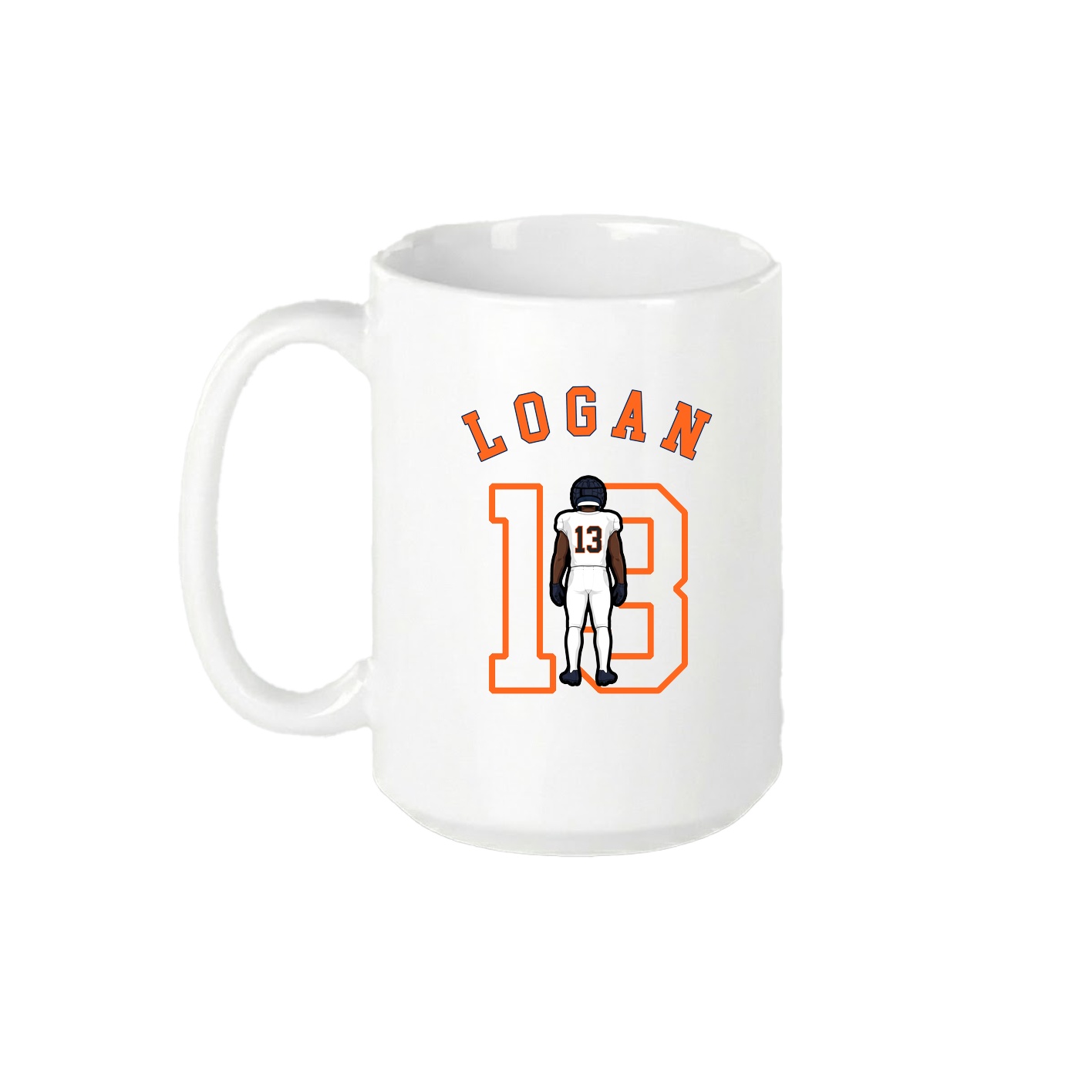 15oz Coffee Mug — Shirsey Arch in White