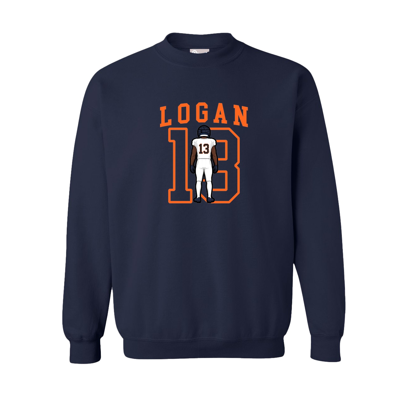 Fleece Crew — Shirsey in Navy