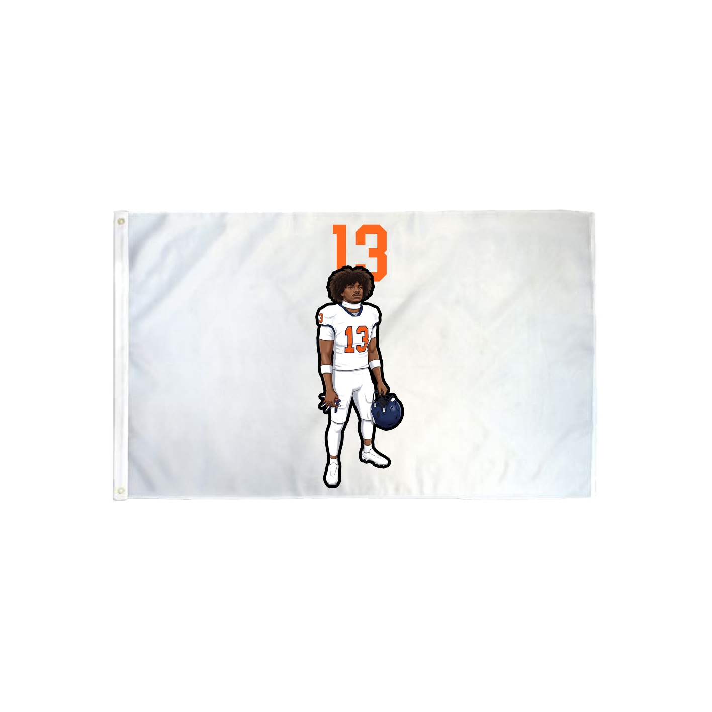 3x5 Flag — Number Top in Classic