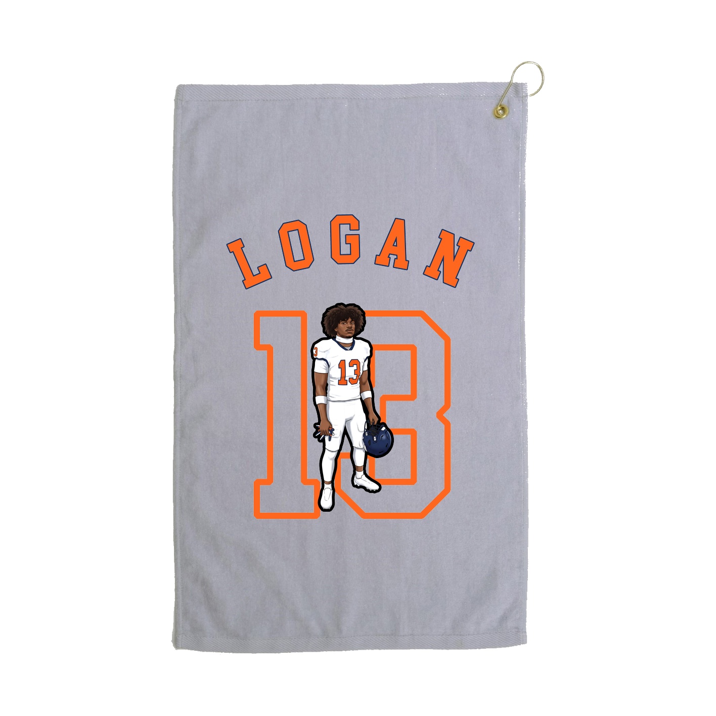 Golf Towel — Shirsey Arch in Grey