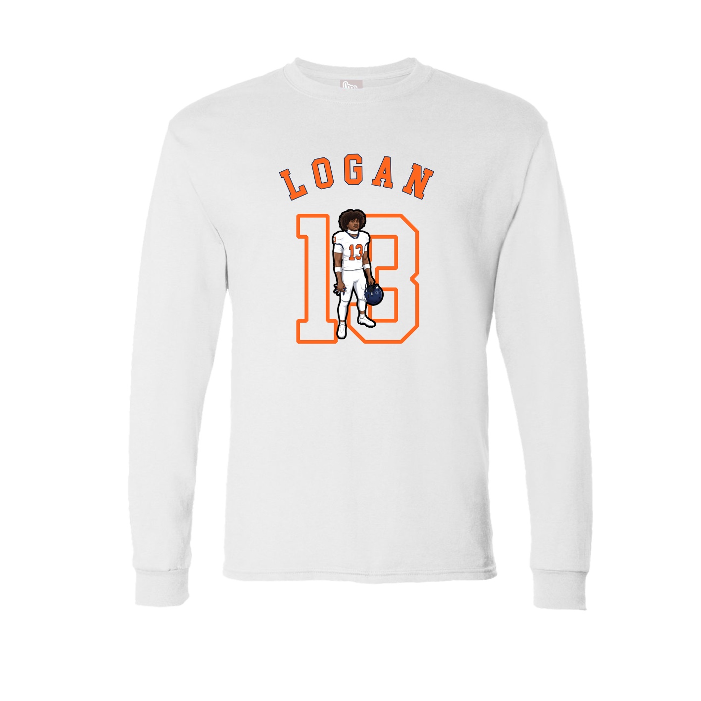 Long Sleeve Tee — Shirsey Arch in White