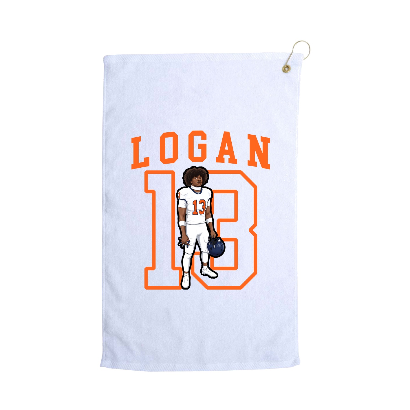 Golf Towel — Shirsey in White