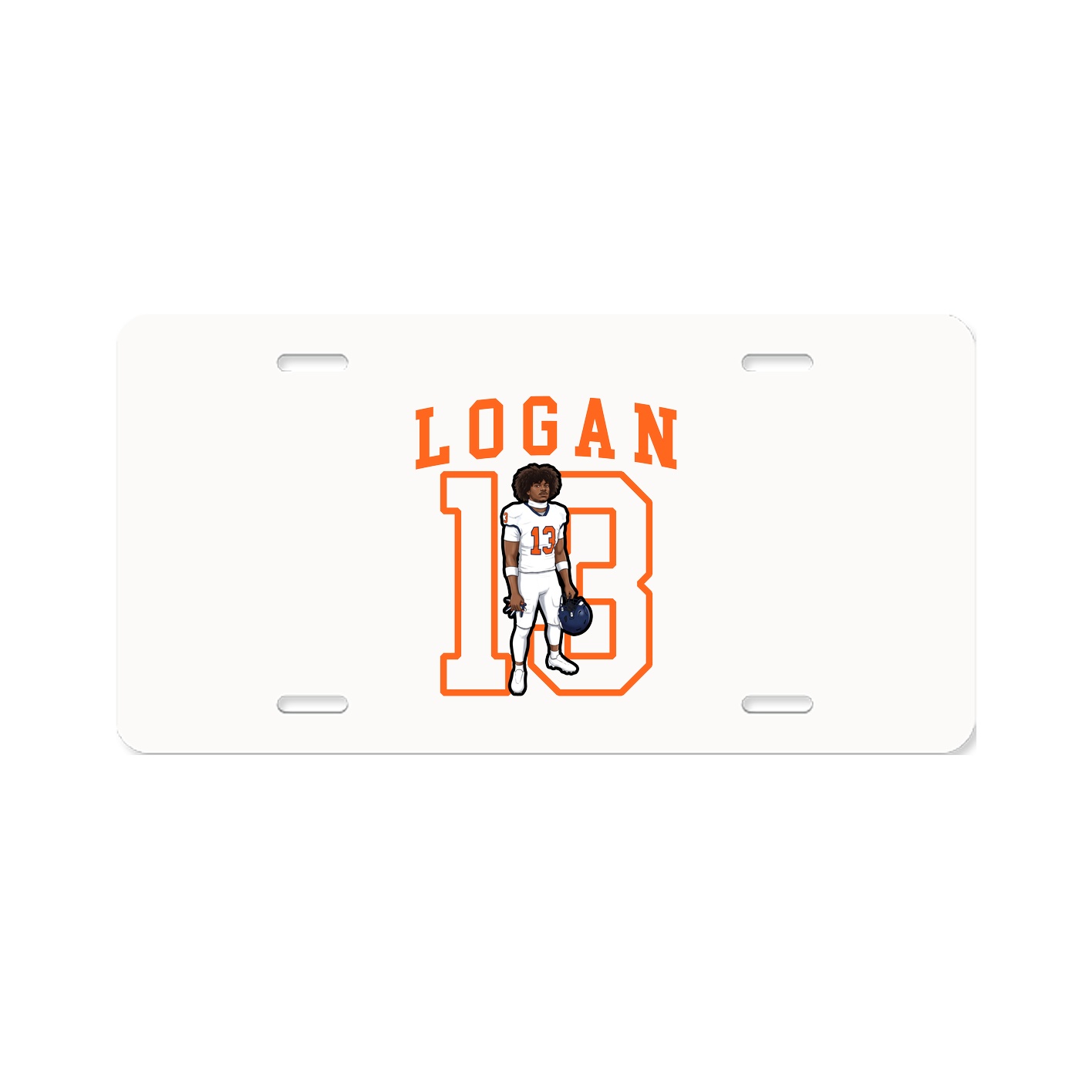 Aluminum License Plate