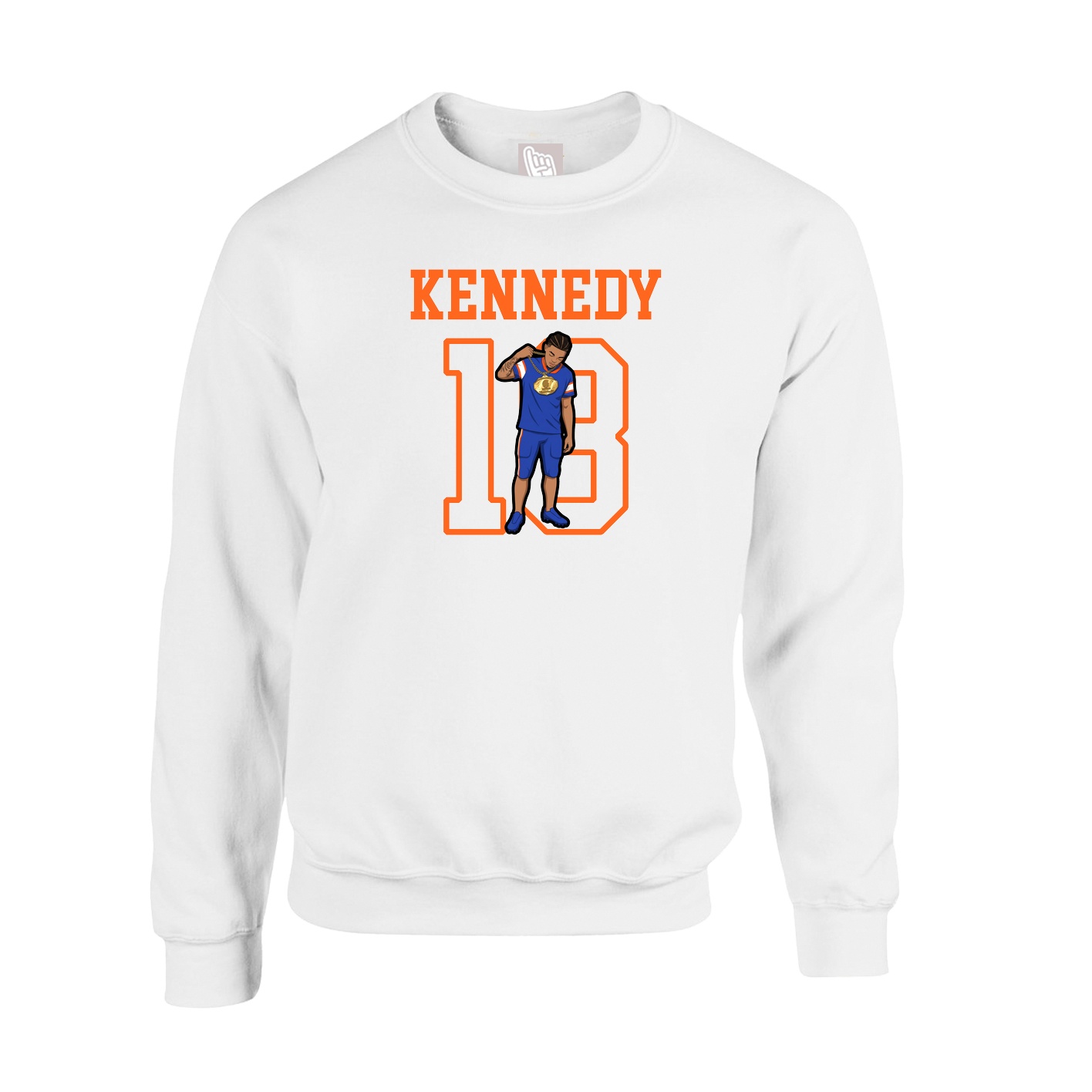 Fleece Crew — Shirsey in White