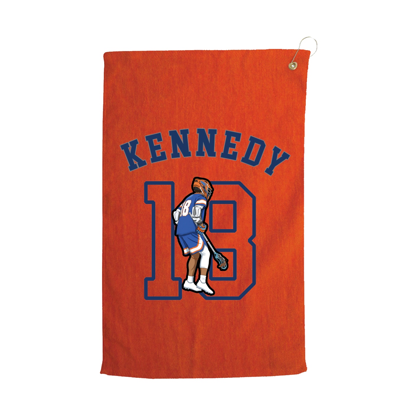 Golf Towel — Shirsey Arch in Orange