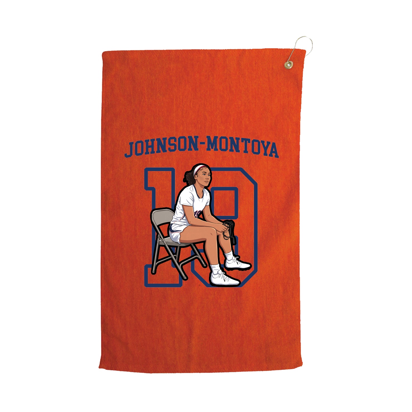 Golf Towel — Shirsey in Orange