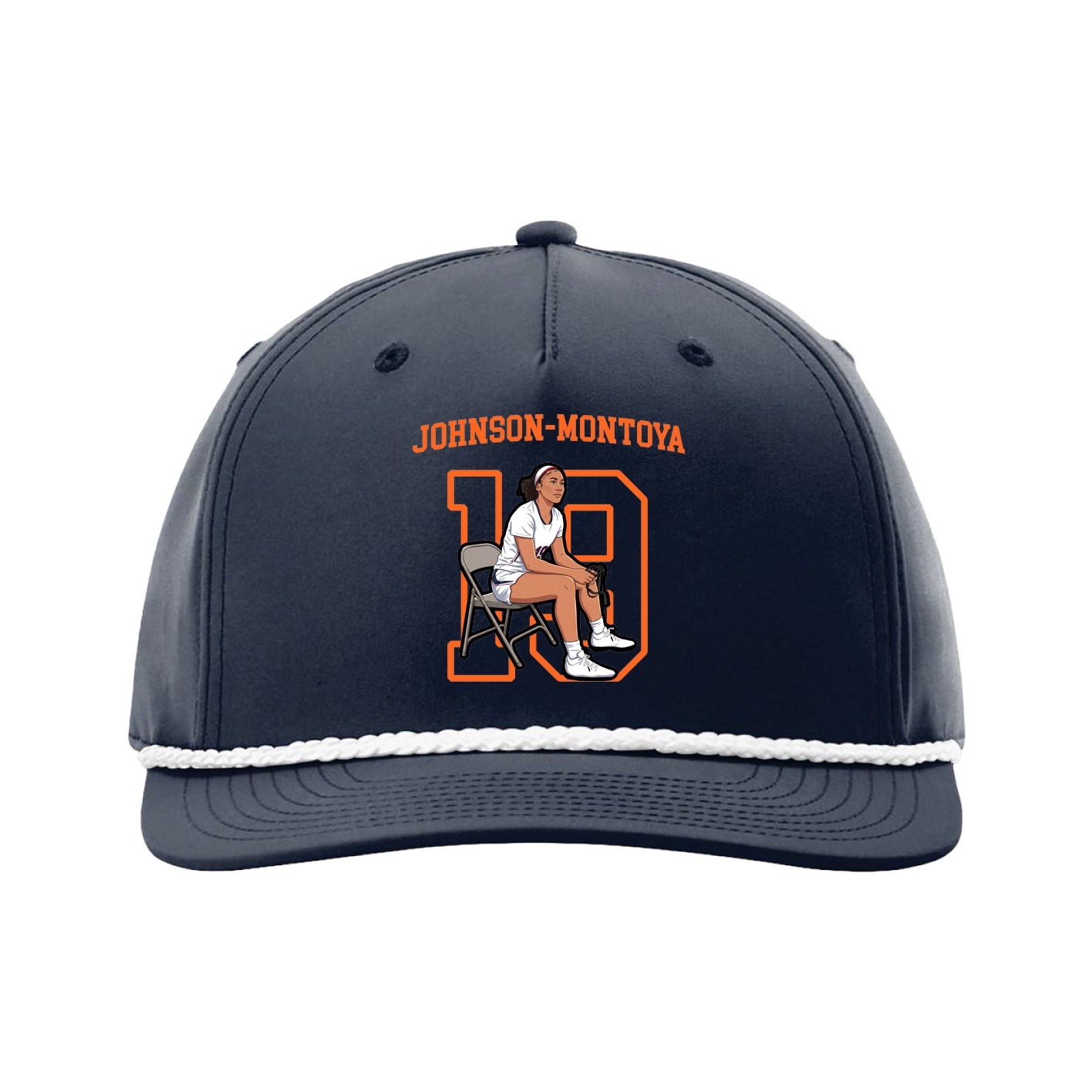Five-Panel Classic Rope Cap — Shirsey in Navy