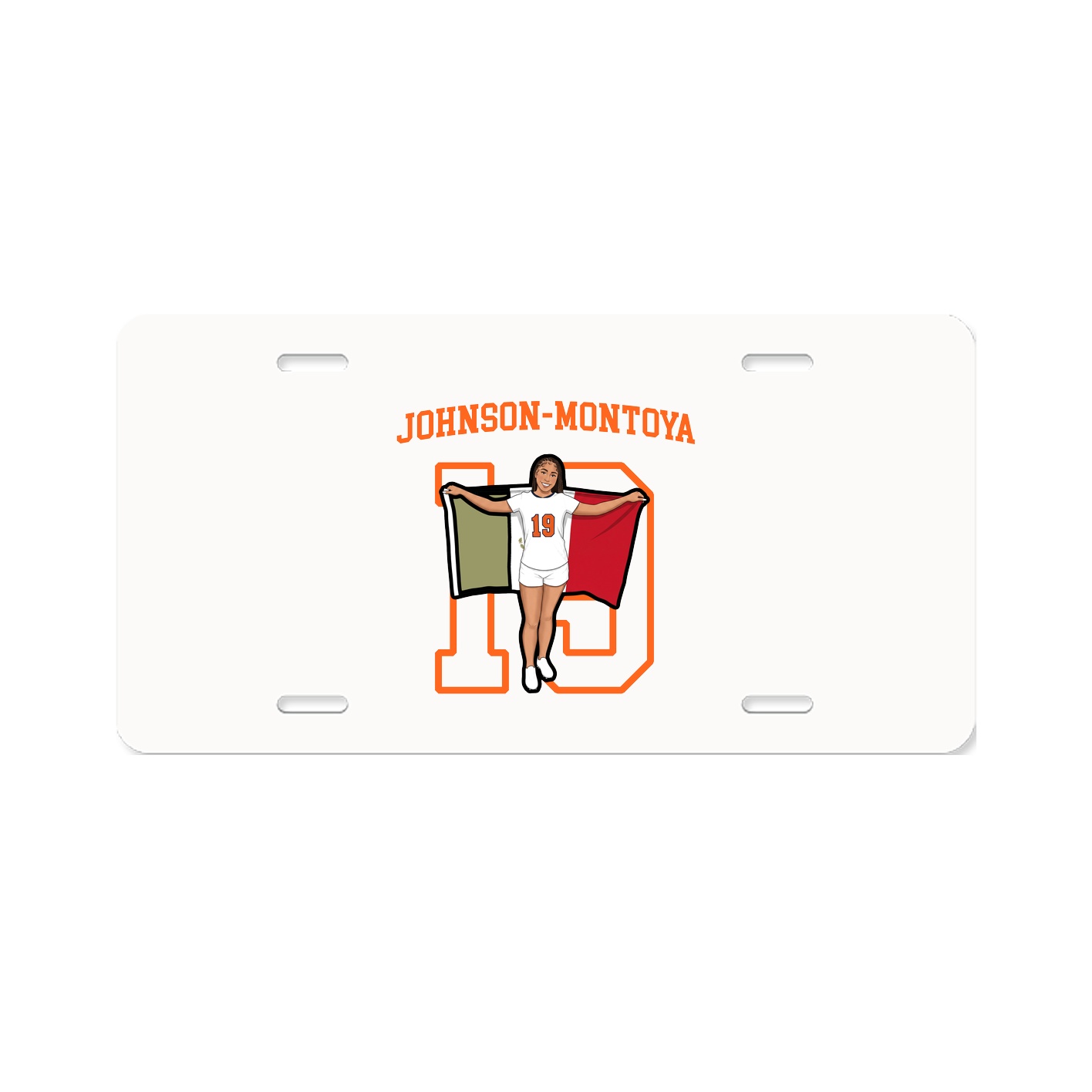 Aluminum License Plate