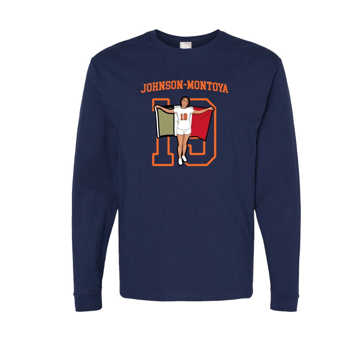 Long Sleeve Tee — Shirsey in Navy