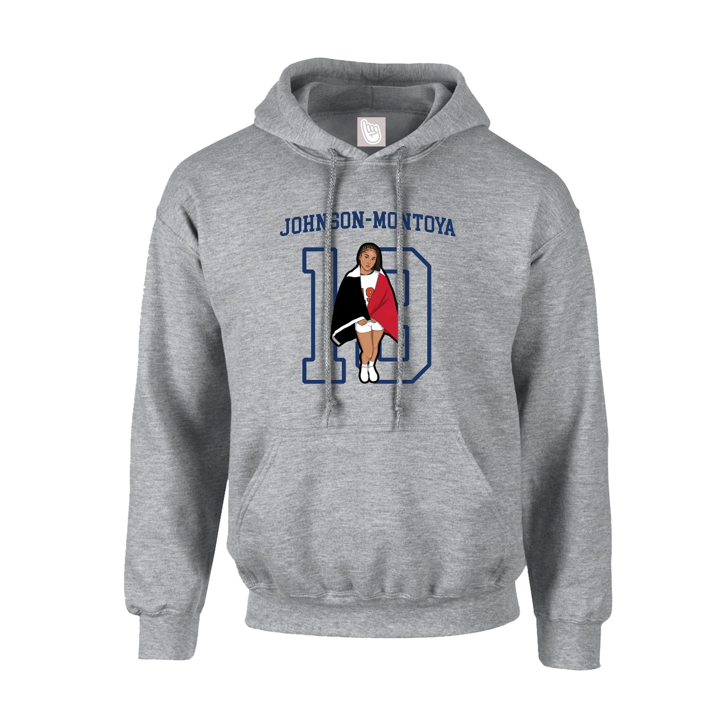 Hoodie — Shirsey in Grey