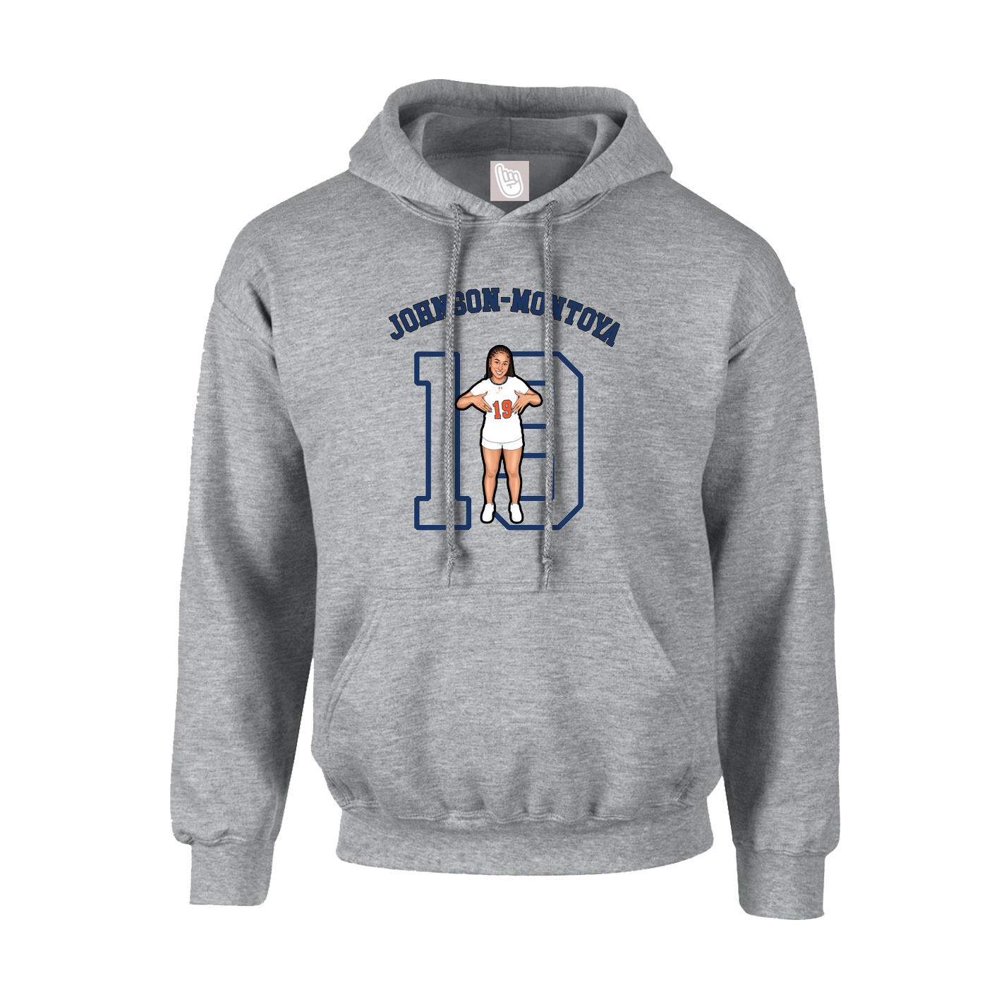 Hoodie — Shirsey Arch in Grey