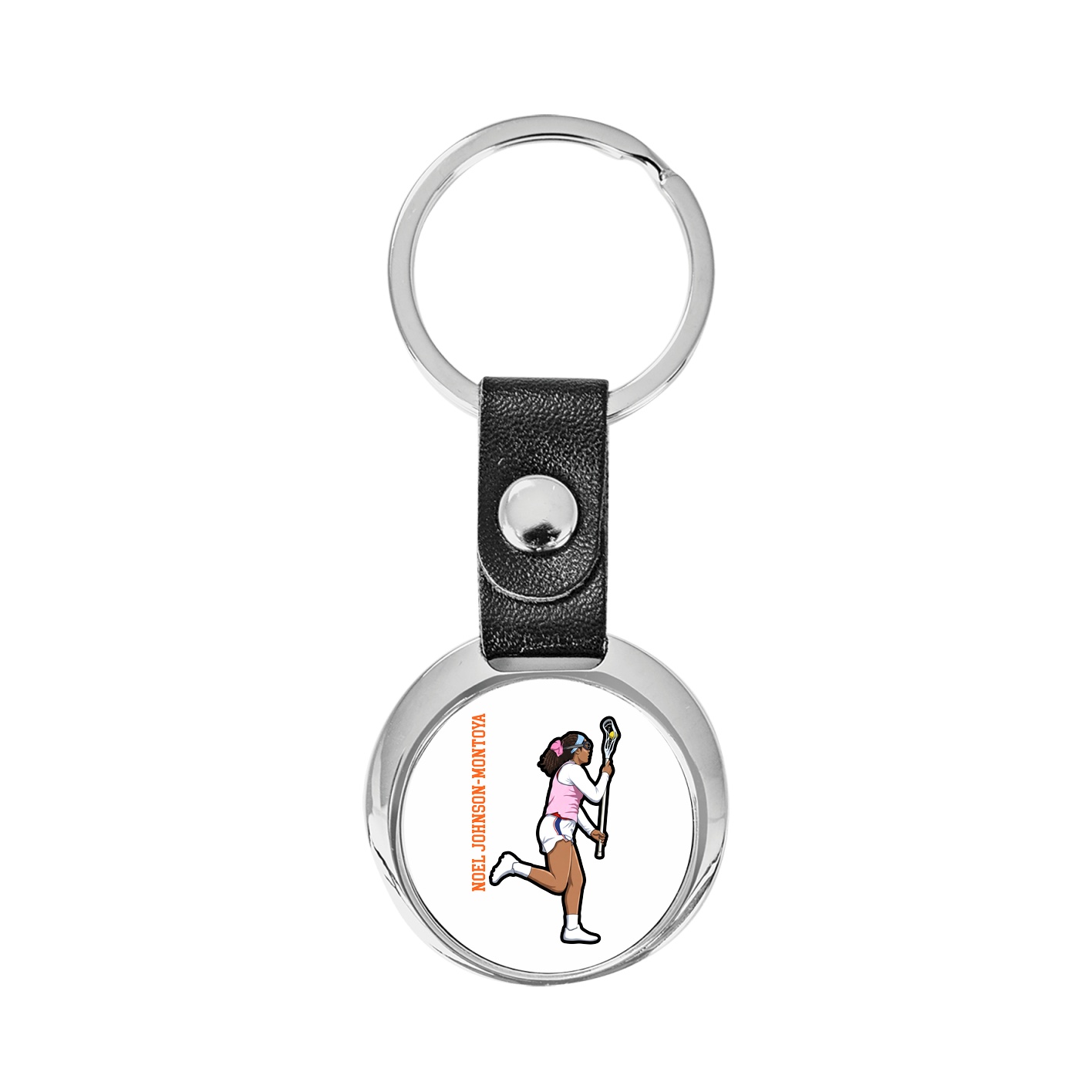 Key Chain — Name Vertical in Classic