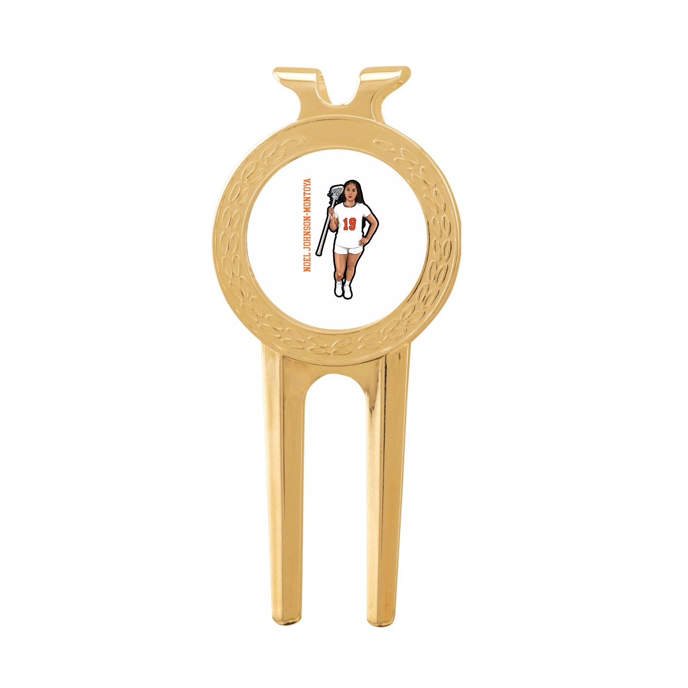 Divot Tool with Ball Marker — Name Vertical in Classic