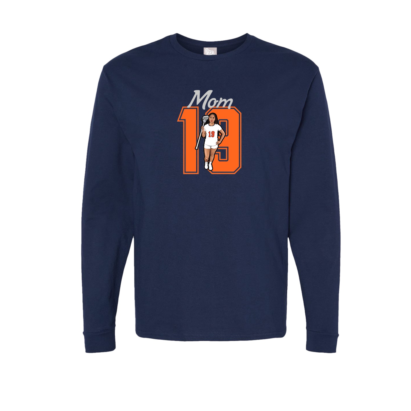 Long Sleeve Tee — Mothers Day Shirsey in Navy