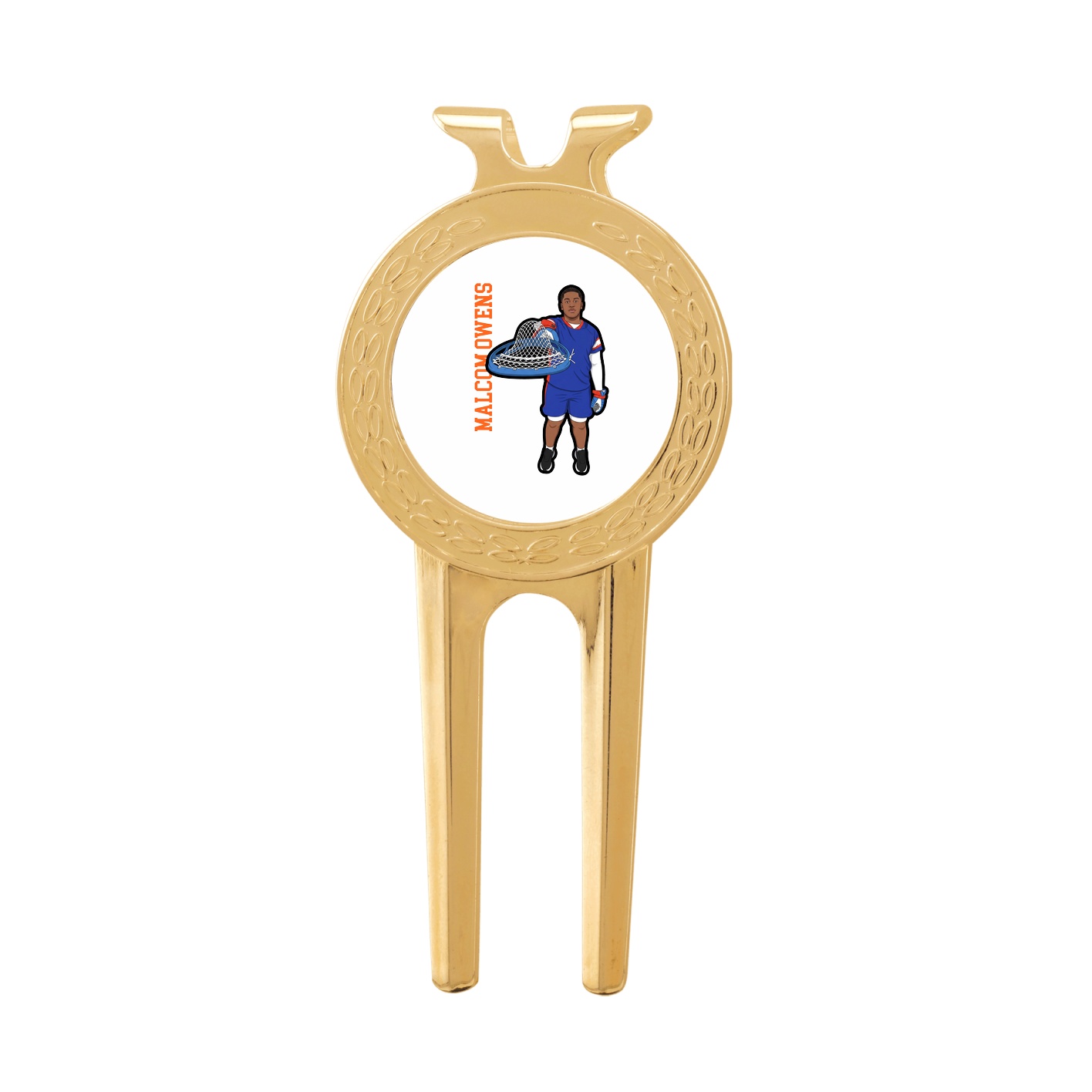 Divot Tool with Ball Marker — Name Vertical in Classic