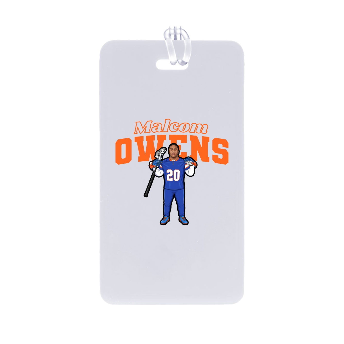 Bag Tag — Name Arch in Classic