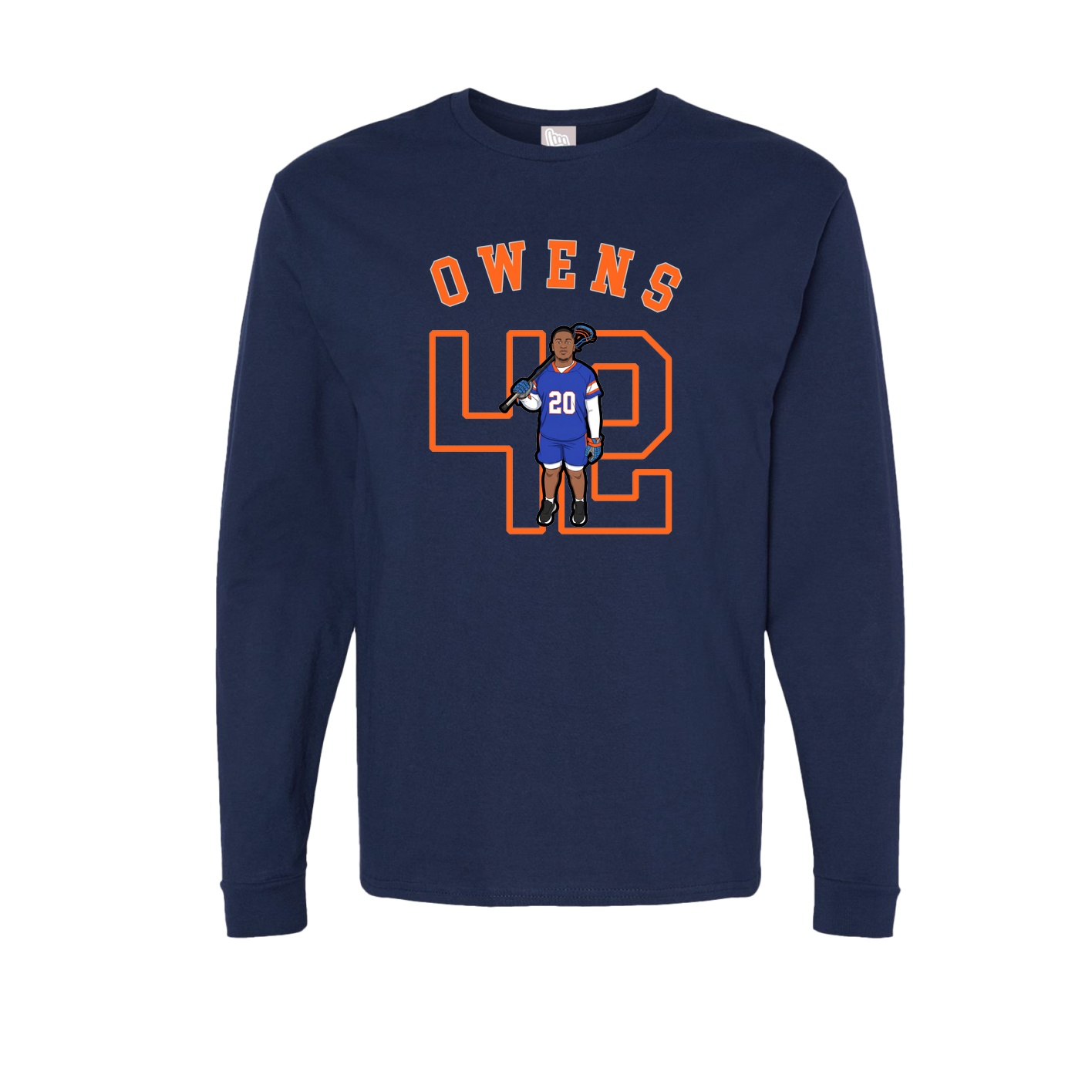 Long Sleeve Tee — Shirsey Arch in Navy