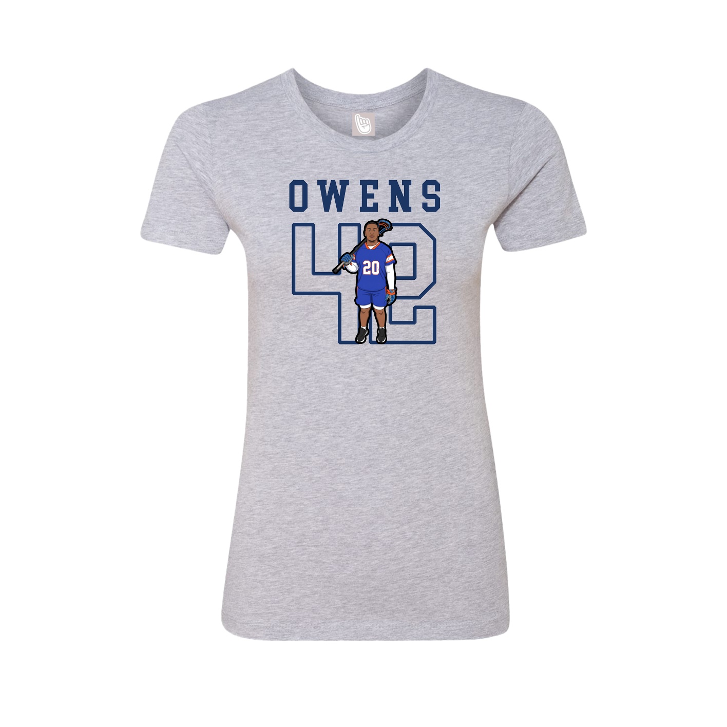 Fitted Women's Tee — Shirsey in Grey