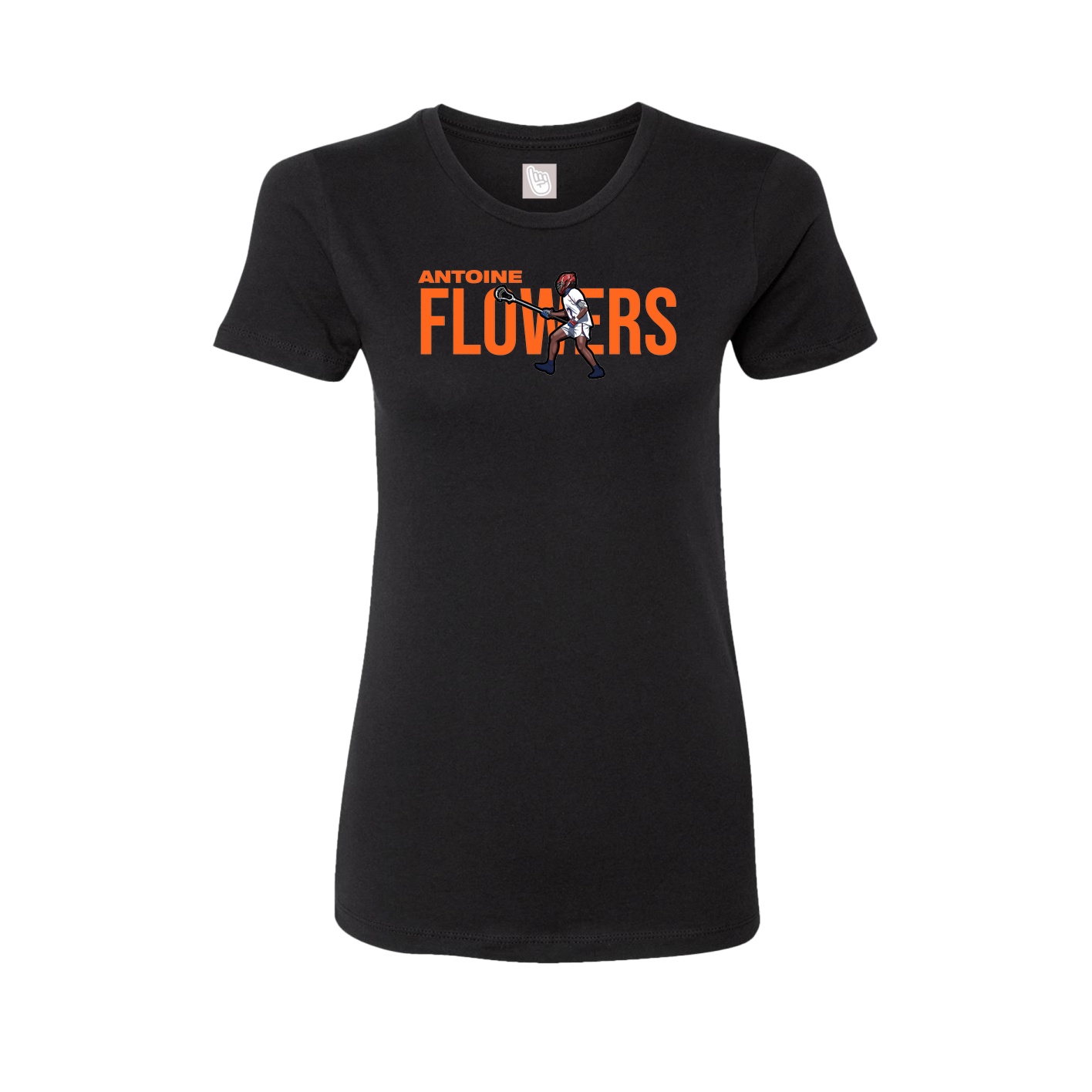 Womens Tee — Player Name in Black