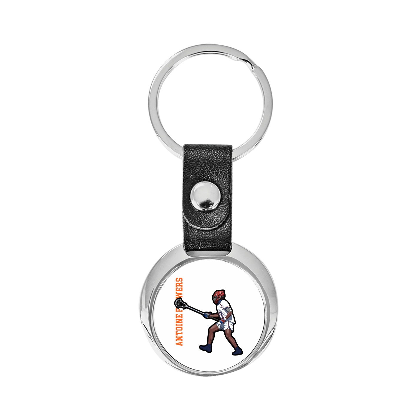 Key Chain — Name Vertical in Classic