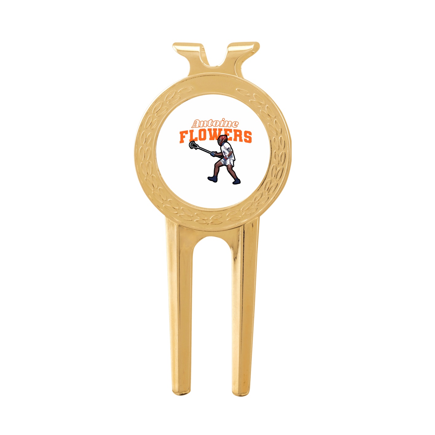 Divot Tool with Ball Marker — Name Arch in Classic