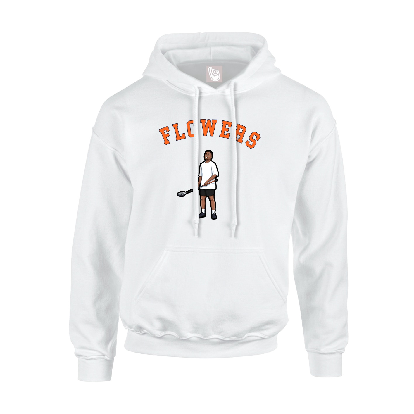 Hoodie — Shirsey Arch in White