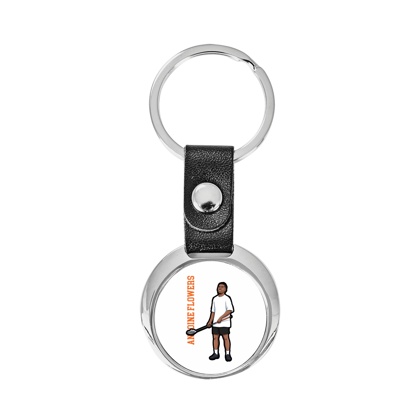 Key Chain — Name Vertical in Classic