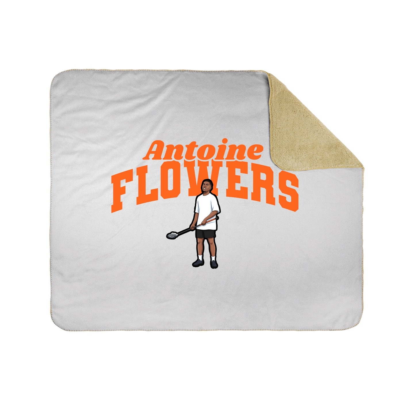 Throw Blanket — Signature Arch in White