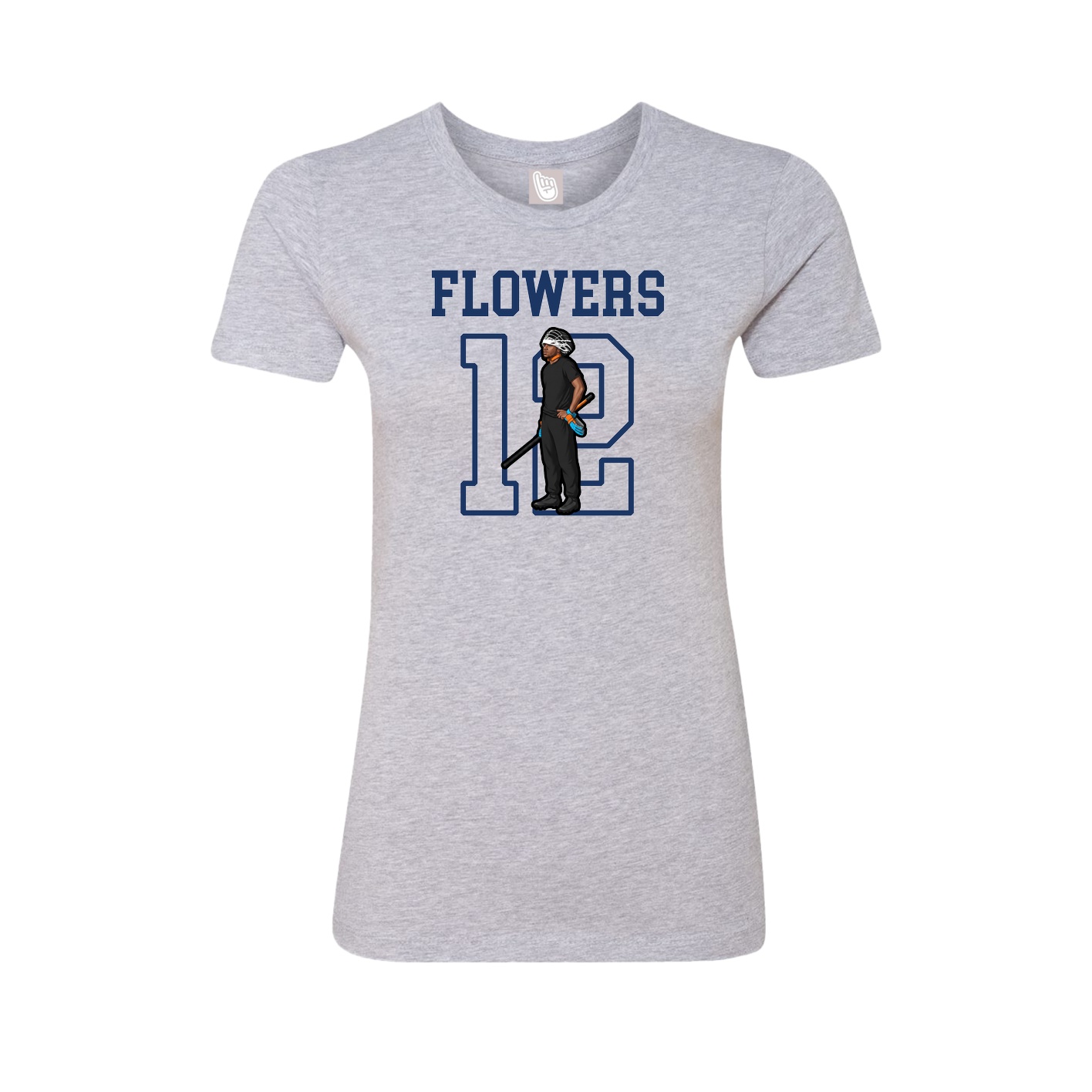 Fitted Women's Tee — Shirsey in Grey