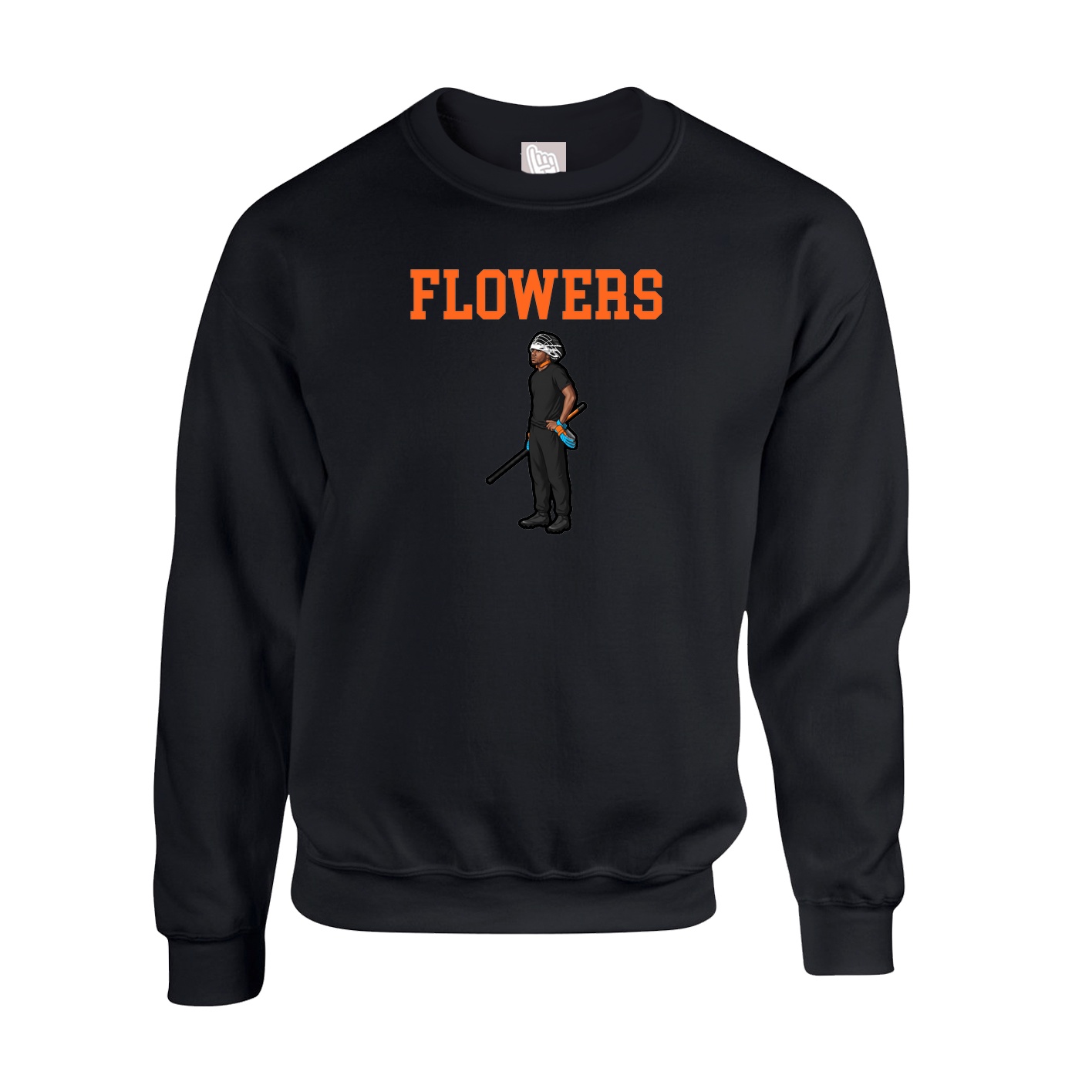 Fleece Crew — Shirsey in Black