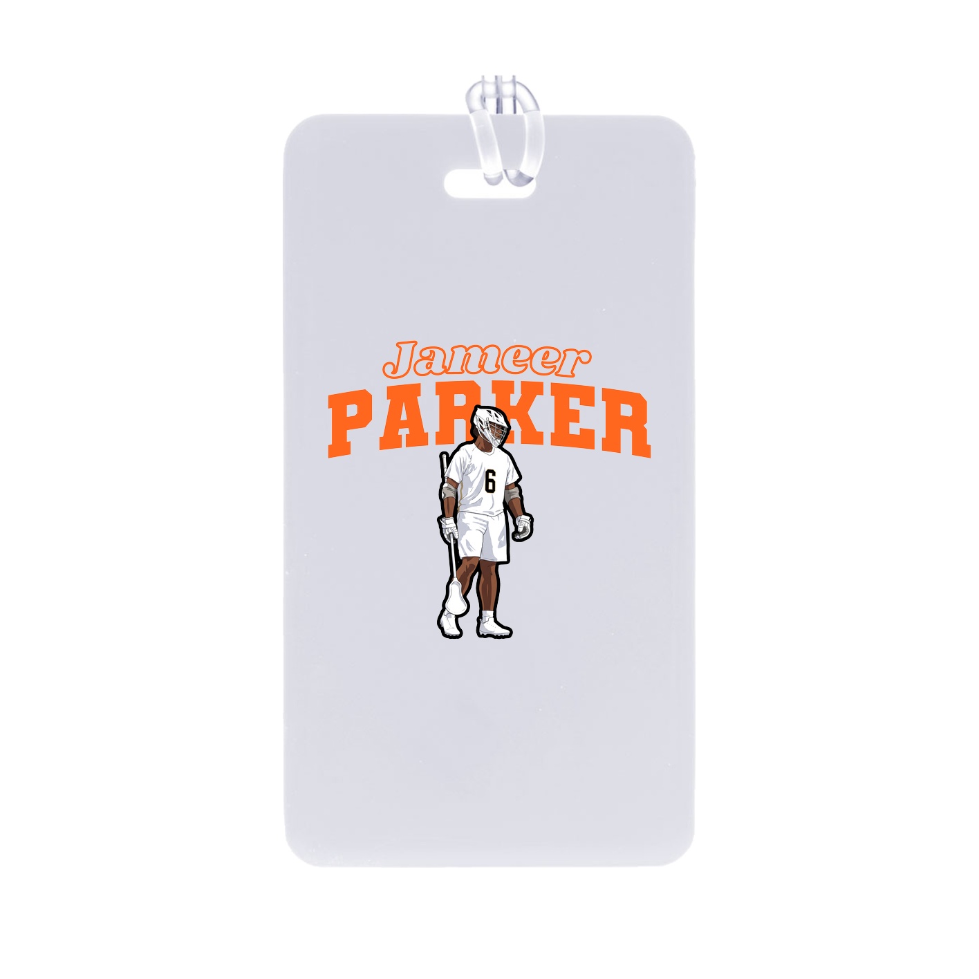 Bag Tag — Name Arch in Classic