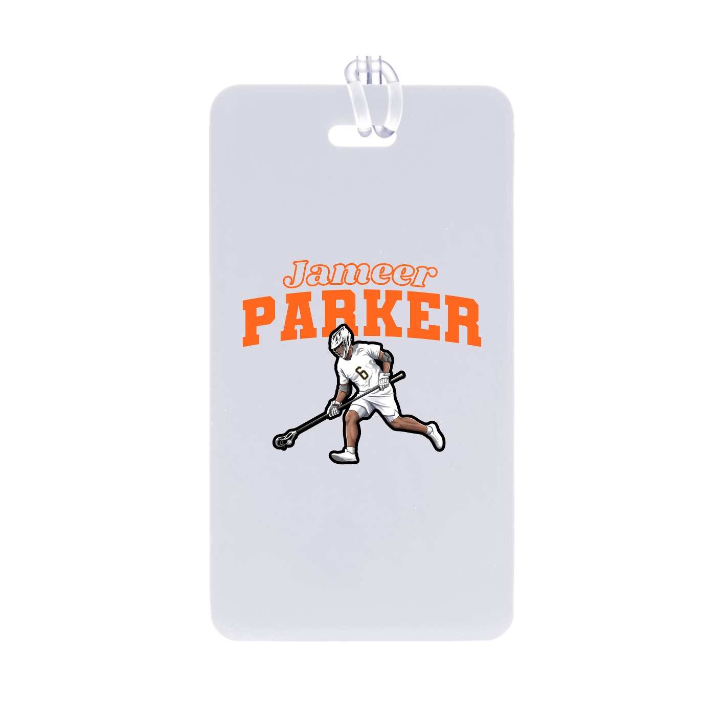 Bag Tag — Name Arch in Classic