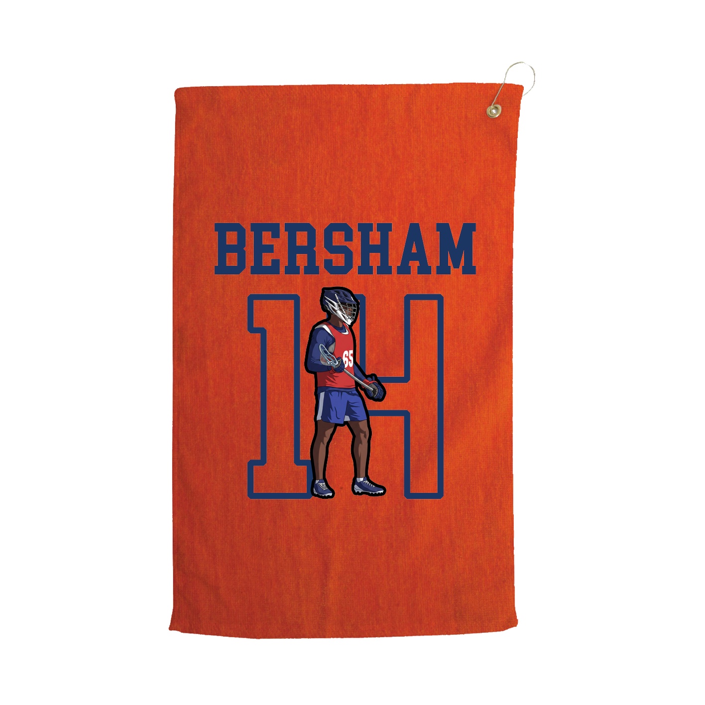 Golf Towel — Shirsey in Orange