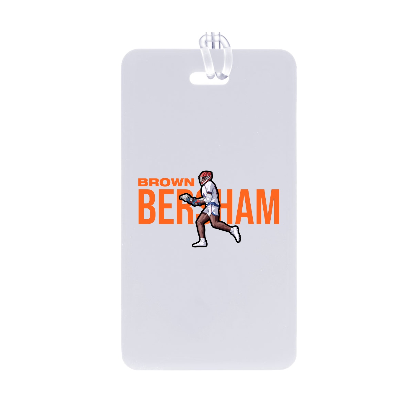 Bag Tag — Player Name in Classic