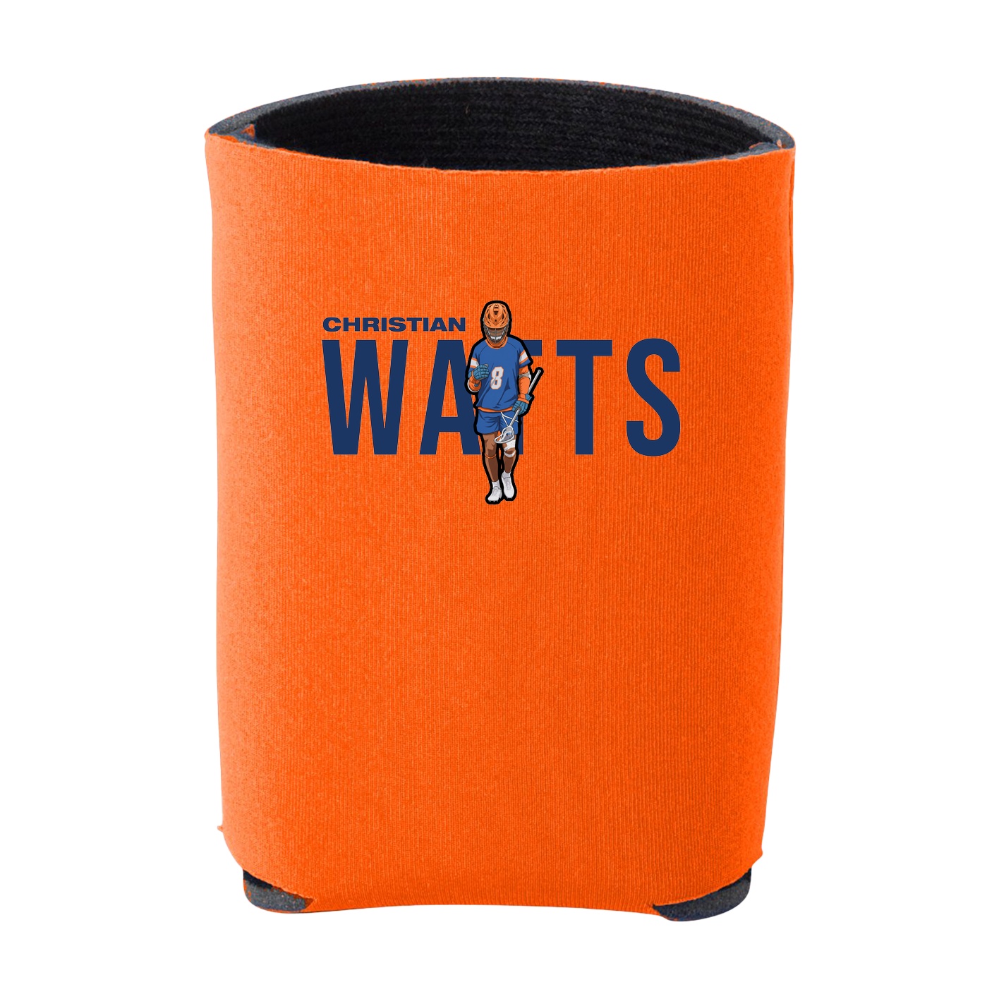 Can Holder — Player Name in Orange