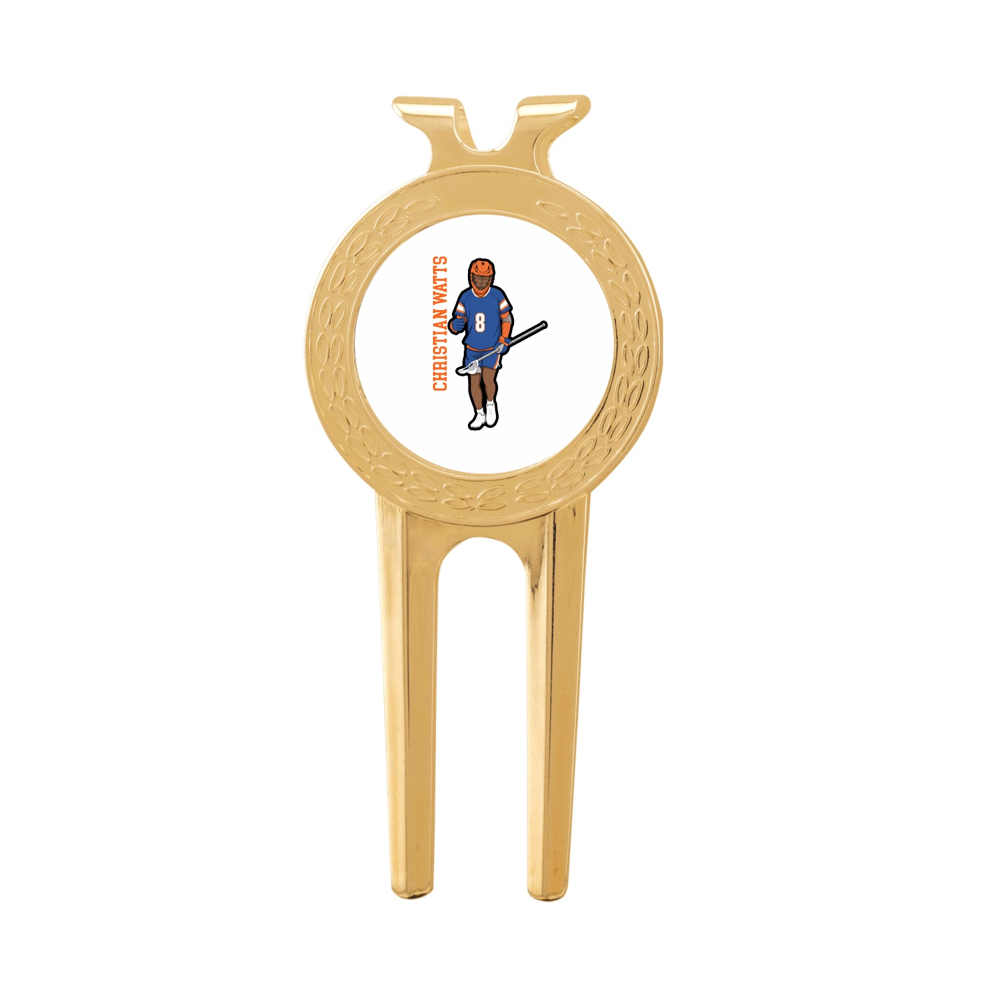Divot Tool with Ball Marker — Name Vertical in Classic