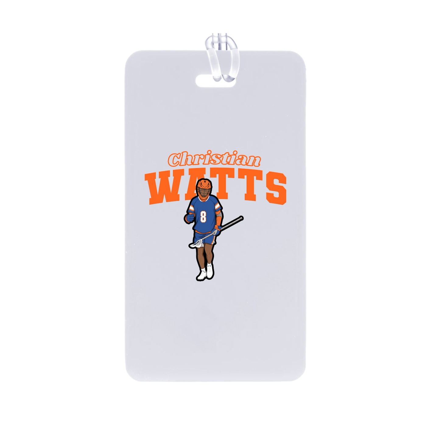 Bag Tag — Name Arch in Classic