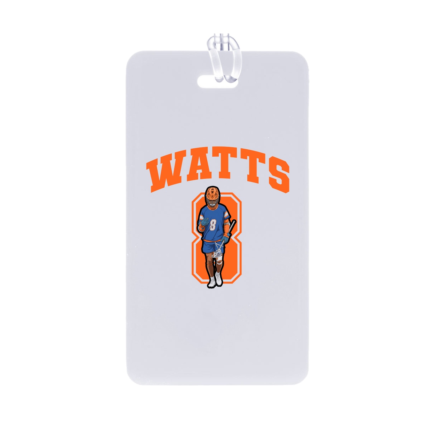 Bag Tag — Number in Classic