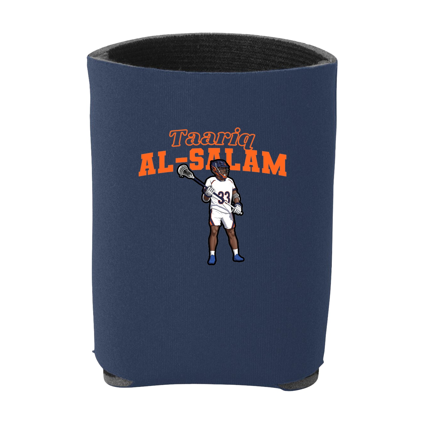 Can Holder — Name Arch in Navy