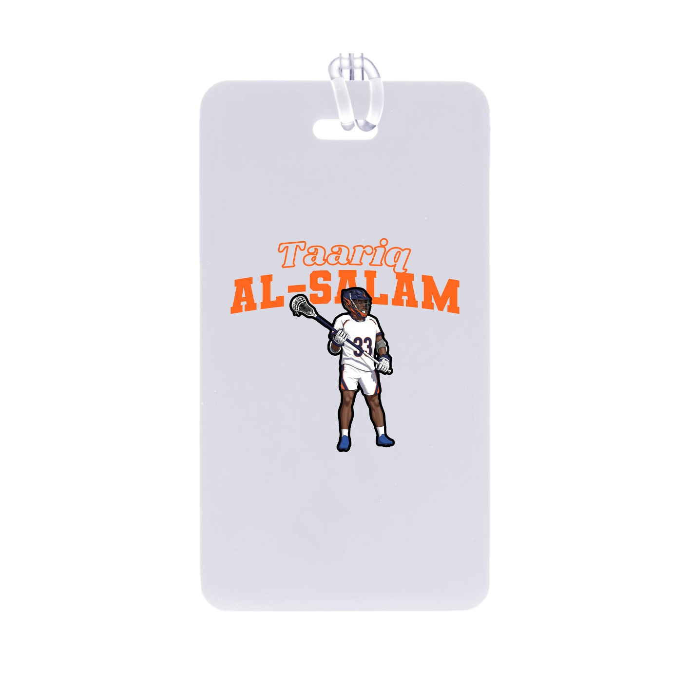 Bag Tag — Name Arch in Classic
