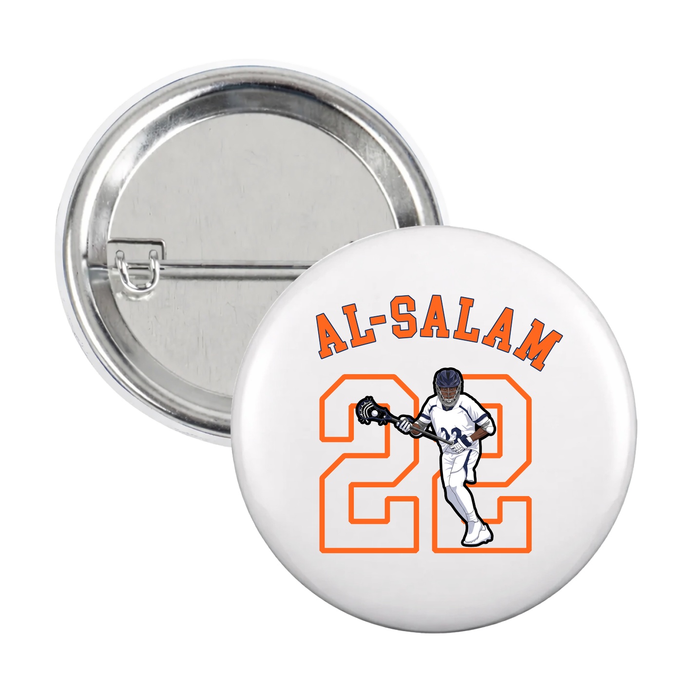 Game Day Button — Shirsey Arch in White